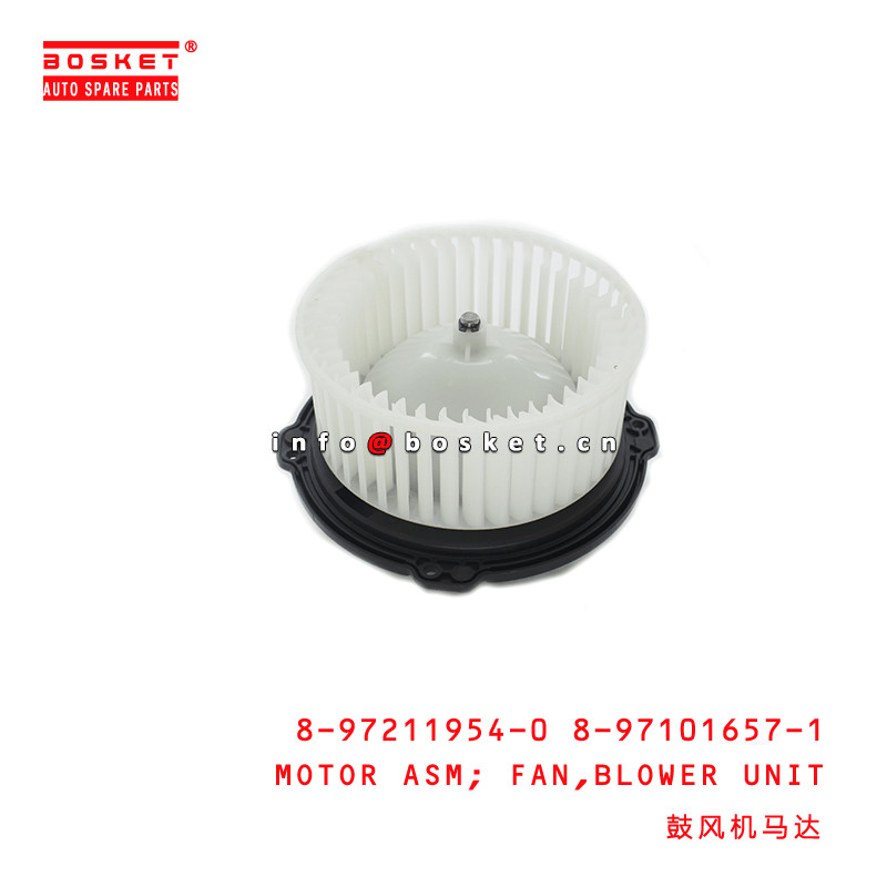 8-97211954-0 8-97101657-1 Blower Unit Fan Motor Assembly 8972119540 8971016571 Suitable for ISUZU NKR55