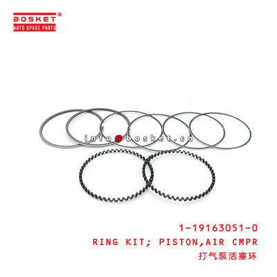 1-19163051-0 Air Compressor Piston Ring Kit 1191630510 For ISUZU CVR 6HH1