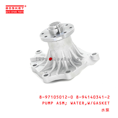 8-97105012-0 8-97123330-1 8-94140341-2 Water Pump Assembly With Gasket Suitable for ISUZU UBS 4JA1