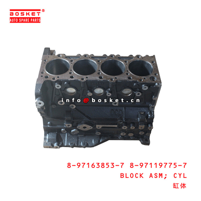8-97163853-7 8-97119775-7 Cylinder Block Assembly 8971638537 8971197757 Suitable for ISUZU NPR66 4HF1