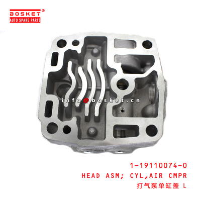 1-19110074-0 Air Compressor Cylinder Head Assembly For ISUZU CYZ 6WF1 1191100740