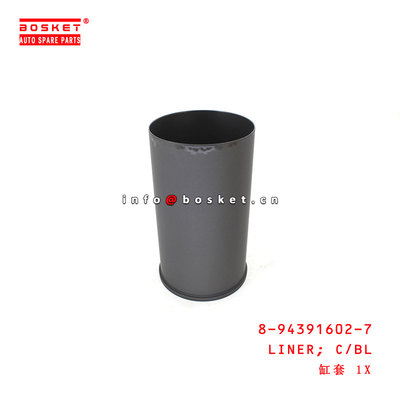 8-94391602-7 Cylinder Block Liner suitable for ISUZU NPR75 700P 4HK1 6HK1