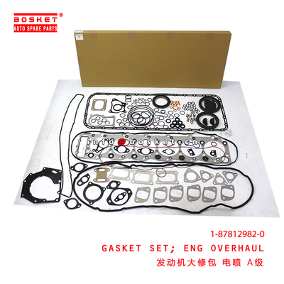 1-87812982-0 Engine Overhaul Gasket Set for ISUZU 6HK1-N