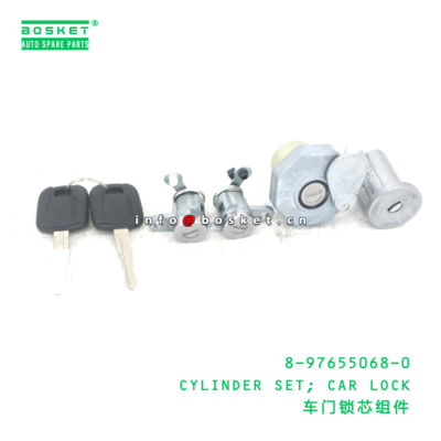 8-97655068-0 Car Lock Cylinder Set  for ISUZU   8976550680