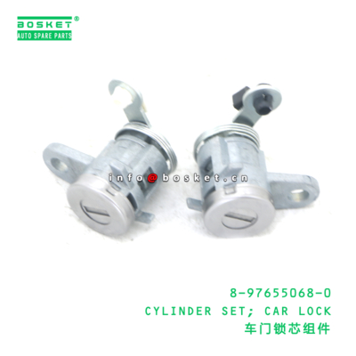 8-97655068-0 Car Lock Cylinder Set  for ISUZU   8976550680