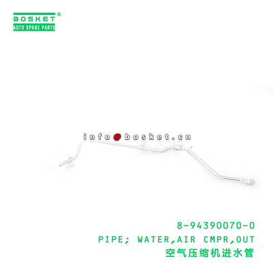 Water Air Compressor Pipe Suitable for ISUZU 8943900700 with 3 Months Warranty and 15-20 Days Delivery