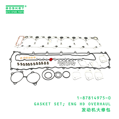 1-87814975-0 GASKET SET; ENG HD OVERHAUL suitable for ISUZU  6HH1 1878149750