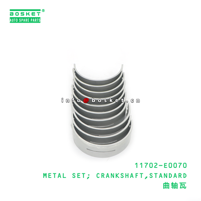 11702-E0070 ABA METAL SET; CRANKSHAFT,STANDARD suitable for HINO HINO 300 N04C 11702-E0070