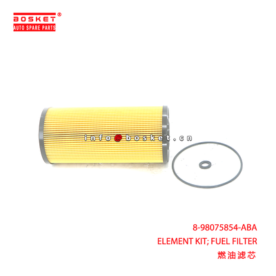 8-98075854-ABA ELEMENT KIT; FUEL FILTER suitable for ISUZU 8980758540