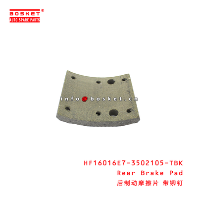 HF16016E7-3502105-TBK Rear Brake Pad suitable for JAC