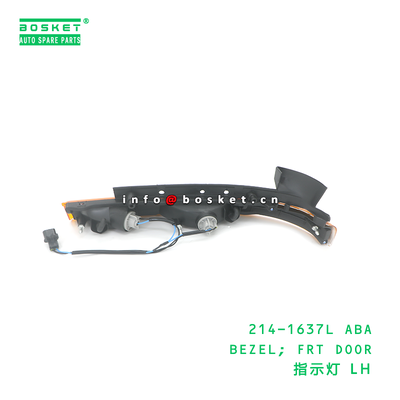 214-1637L ABA Front Door Bezel FUSO Compatible Front Door Bezel for Truck Cab Replacement