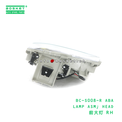 BC-S008-R ABA Head Lamp Assembly FUSO CANTER Compatible Headlight Assembly 1PCS Pack Quantity