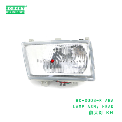 BC-S008-R ABA Head Lamp Assembly FUSO CANTER Compatible Headlight Assembly 1PCS Pack Quantity