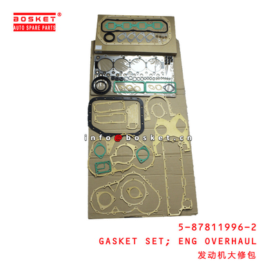 5-87811996-2 Engine Overhaul Gasket Set 5878119962  For ISUZU NKR 4BE1