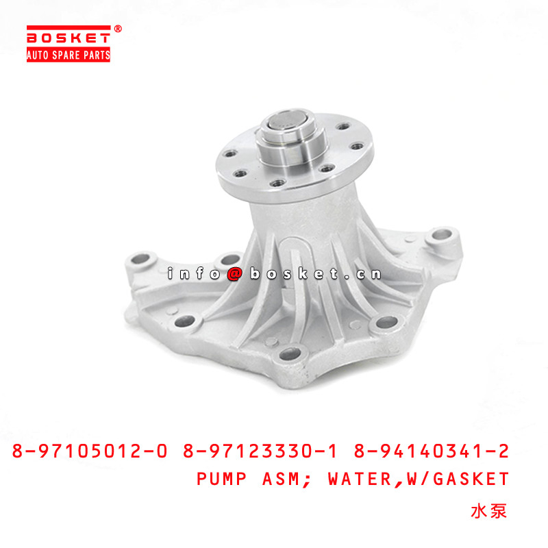 8-97105012-0 8-94140341-2 Water Pump Assembly With Gasket 8971050120 8941403412 Suitable for ISUZU UBS4JB1