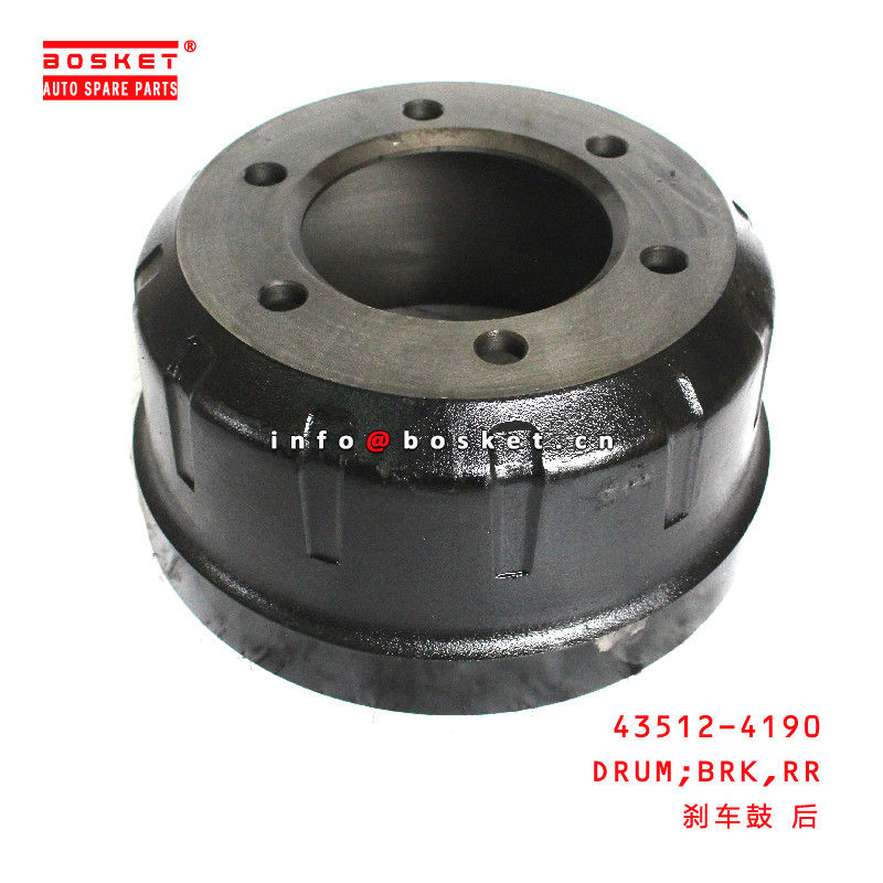43512-4190 Rear Brake Drum  For ISUZU HINO 500