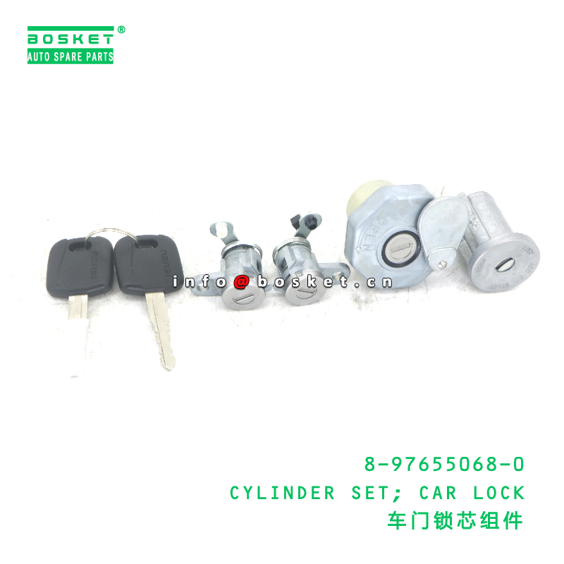 8-97655068-0 Car Lock Cylinder Set  for ISUZU   8976550680