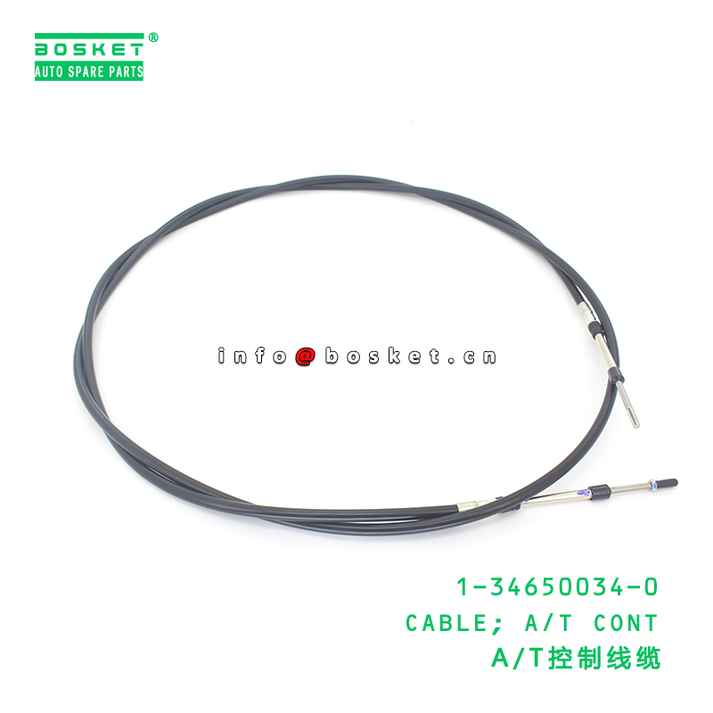 1-34650034-0 CABLE; A/T CONT suitable for ISUZU  1346500340
