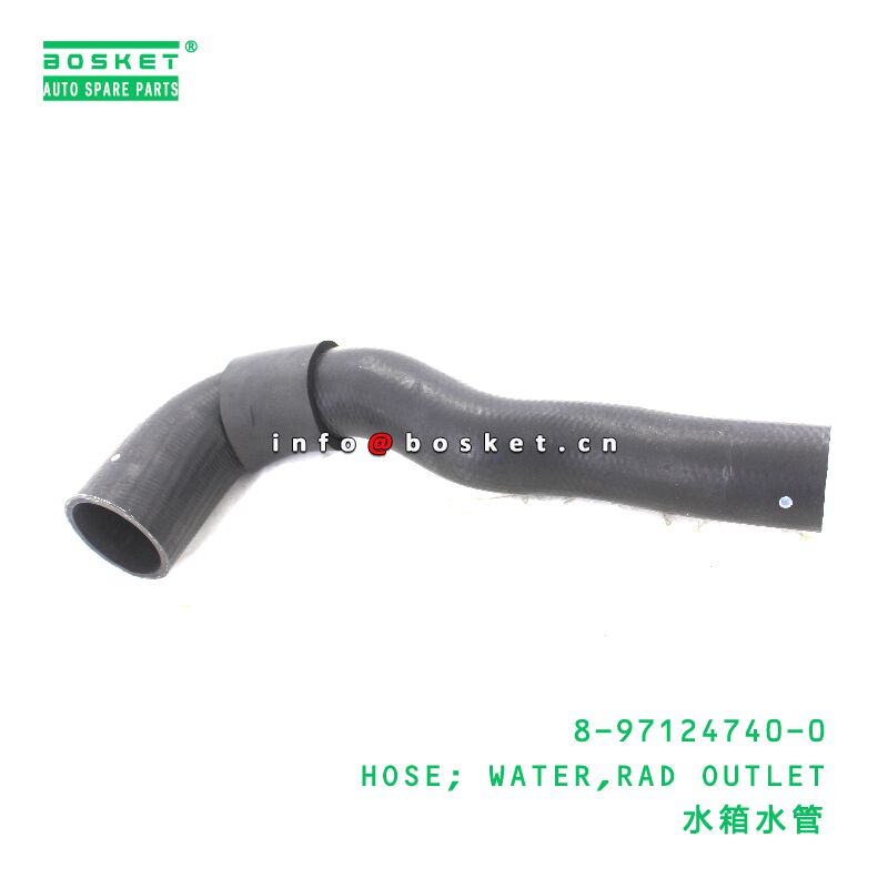 8-97124740-0 HOSE; WATER,RAD OUTLET suitable for ISUZU 8971247400