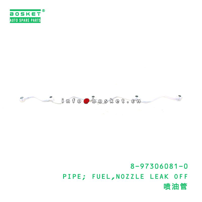 8-97306081-0 PIPE; FUEL,NOZZLE LEAK OFF suitable for ISUZU 700P 4HK1 8973060810