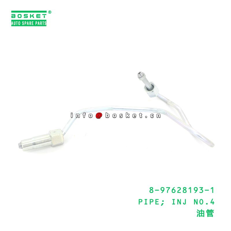 8-97628193-1 PIPE; INJ NO.4 suitable for ISUZU  8976281931