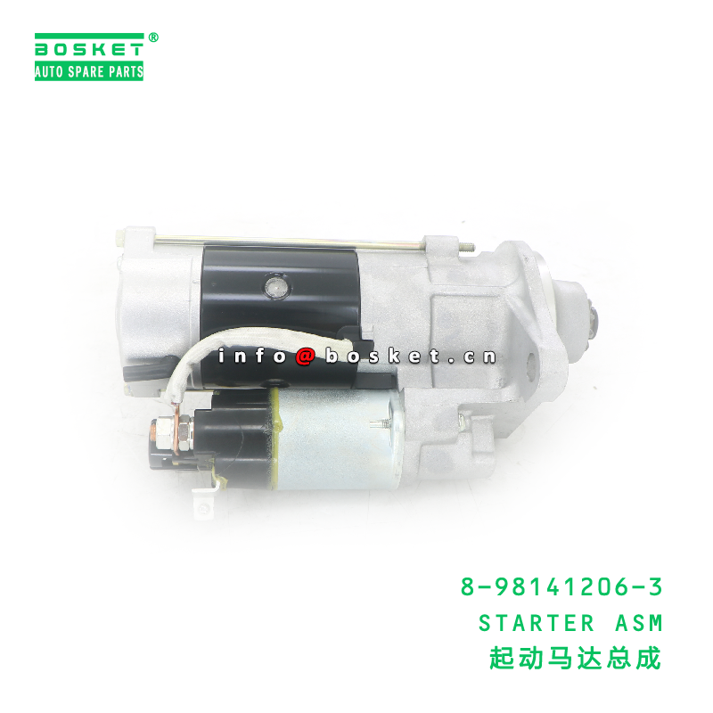 8-98141206-3 Starter Assembly for ISUZU FSR 6HK1 with 3 Months Warranty (8981412063)