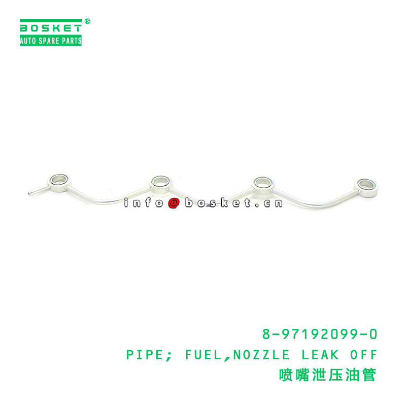 8-97192099-0 PIPE; FUEL,NOZZLE LEAK OFF suitable for ISUZU 8971920990