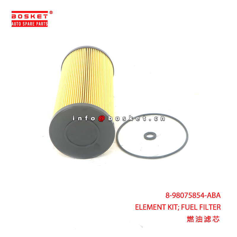 8-98075854-ABA ELEMENT KIT; FUEL FILTER suitable for ISUZU 8980758540