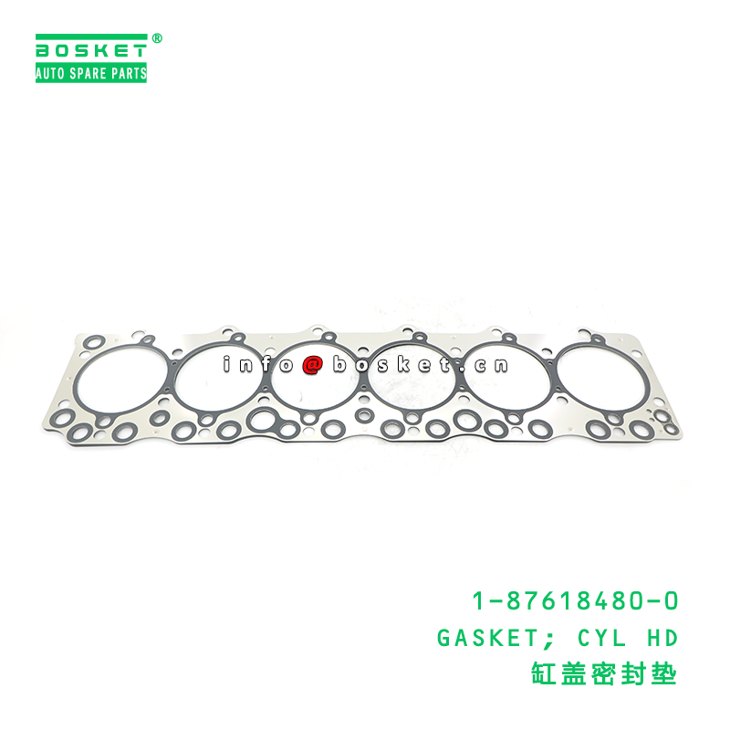 1-87618480-0 GASKET; CYL HD suitable for ISUZU FSR12 6BG1 1876184800