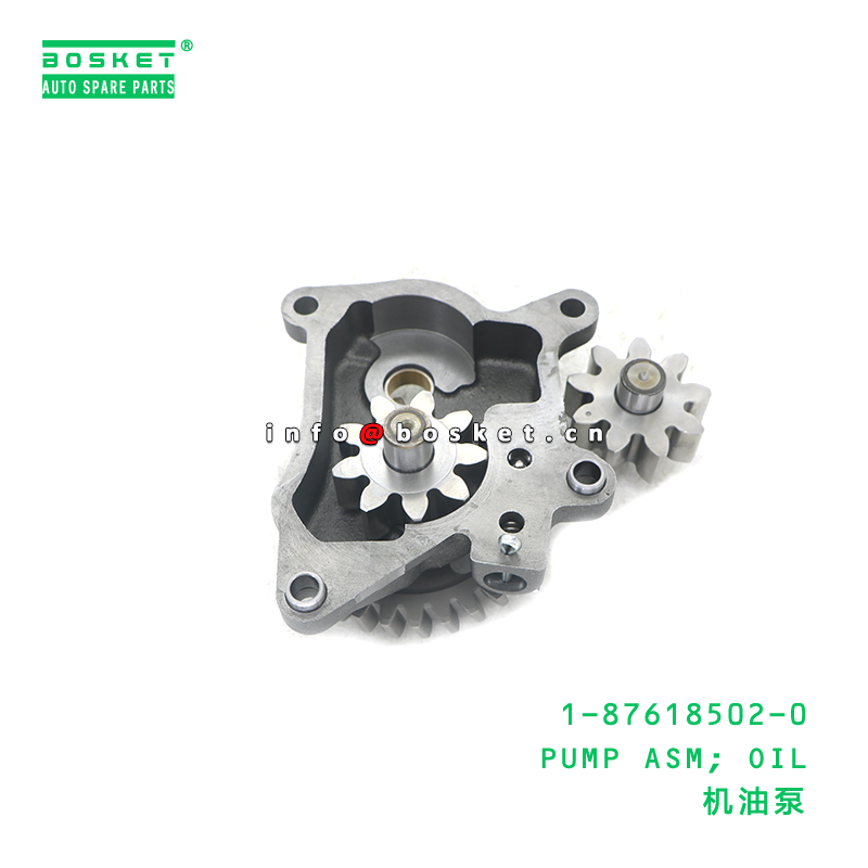 1-87618502-0 PUMP ASM; OIL suitable for ISUZU 4HK1/4HV1 1876185020