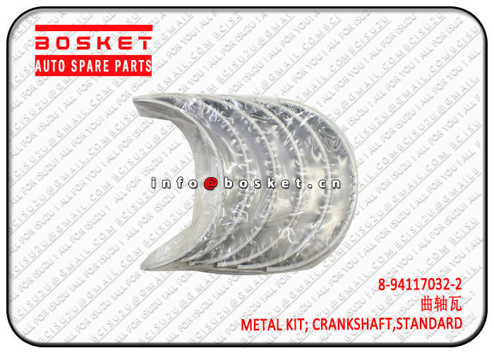 Metal Isuzu Engine Parts 4BG1 6BG1 8941170322 8-94117032-2 Standard Crankshaft Metal Kit