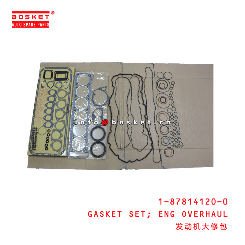 1-87814120-0 Engine Overhaul Gasket Set 1878141200 For ISUZU VC46 6UZ1