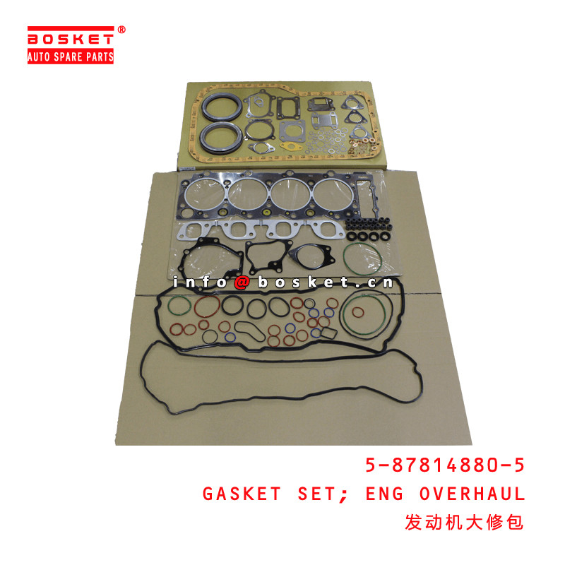 5-87814880-5 Engine Overhaul Gasket Set 5878148805 For ISUZU NPR 4HK1