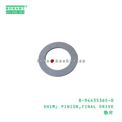 8-94435365-0 SHIM; 피니언, 최종 감속기 ISUZU 8944353650에 적합