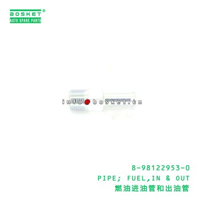 ISUZU VC46 6UZ1 부품 번호 8981229530과 함께 연료 입력 및 출입을위한 연료 파이프