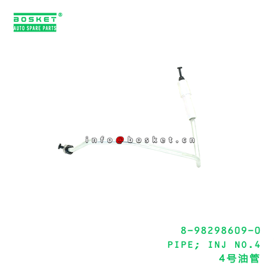 8-98298609-0 파이프; ISUZU 4HK1 8982986090에 적합한 INJ NO.4