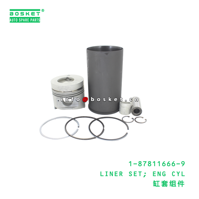 1-87811666-9 라인어 세트; ISUZU MR133 6HH1 1878116669에 적합한 ENG CYL