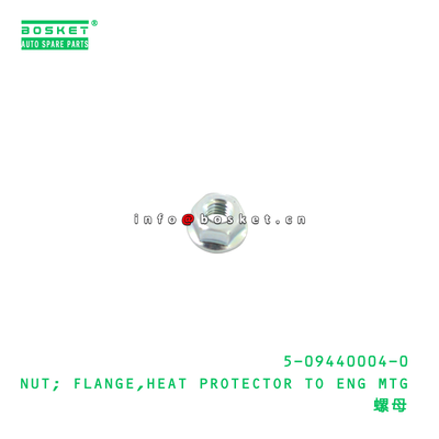 5-09440004-0 너트; 플랜지, 열 보호기 엔진 마운트용 ISUZU 5094400040에 적합